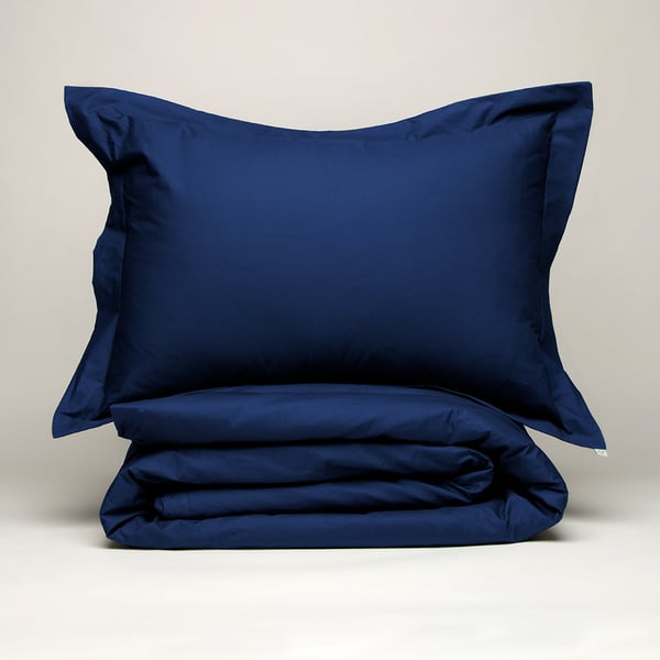 Duvet- Algodón- Percal- Azul-Marino-Vivenda