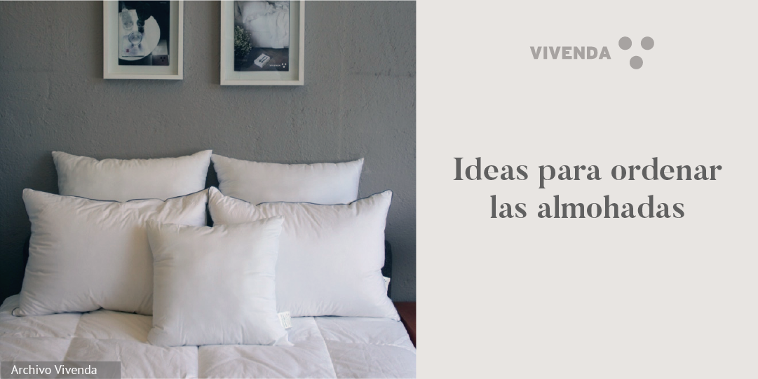ordenar acomodar almohada Vivenda