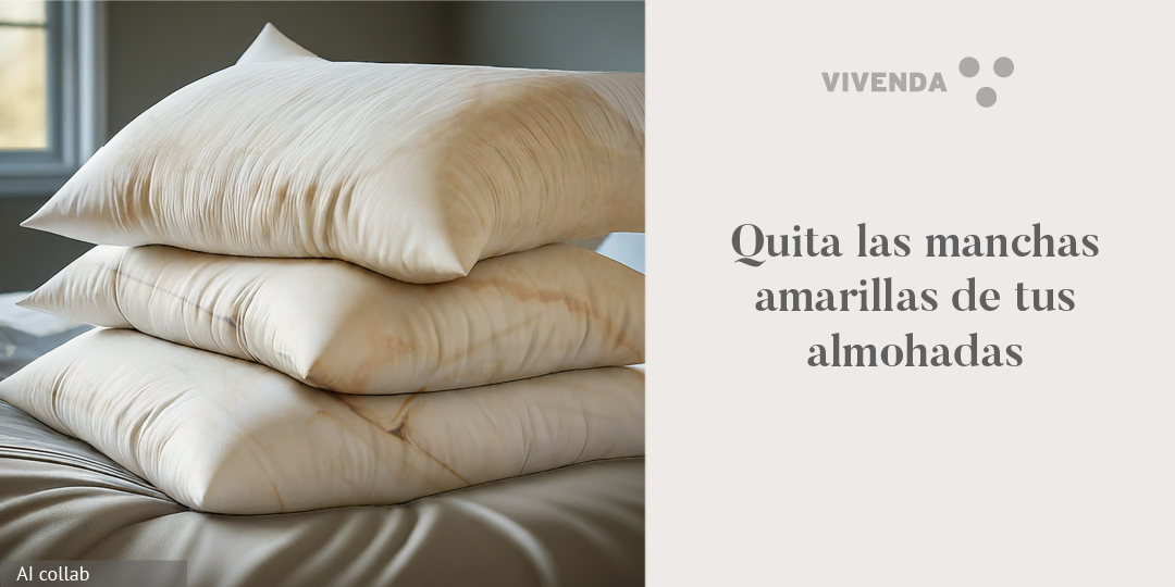 Almohadas amarillas Vivenda