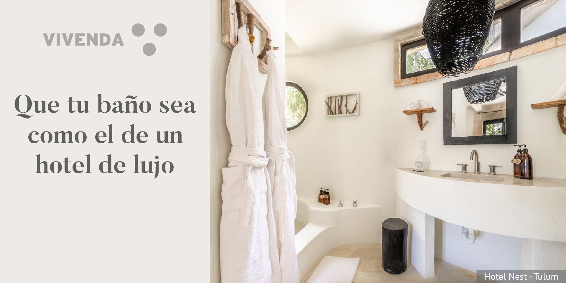 Baño hotel en casa