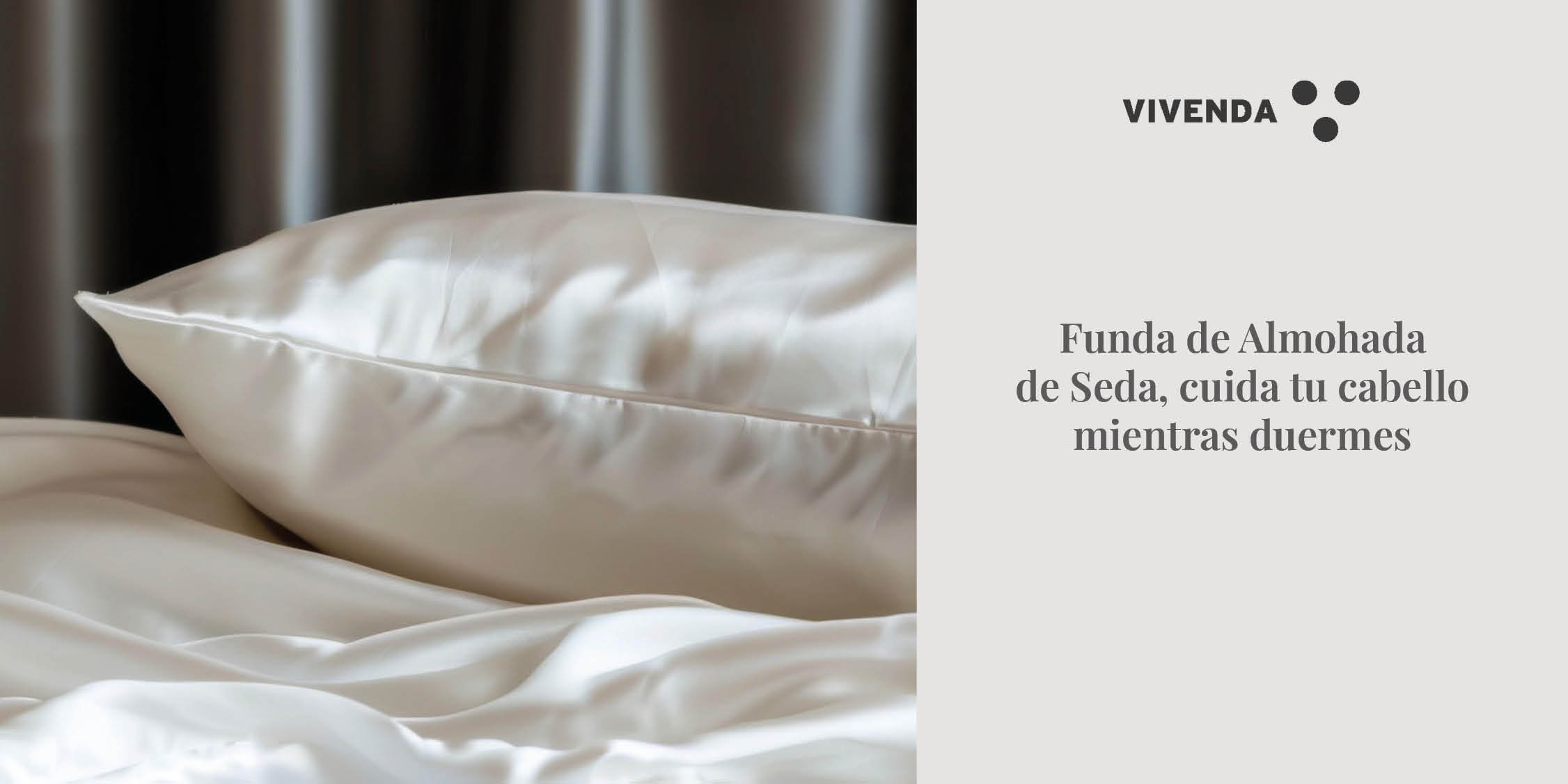 Funda de Seda para el cuidado del cabello-Vivenda