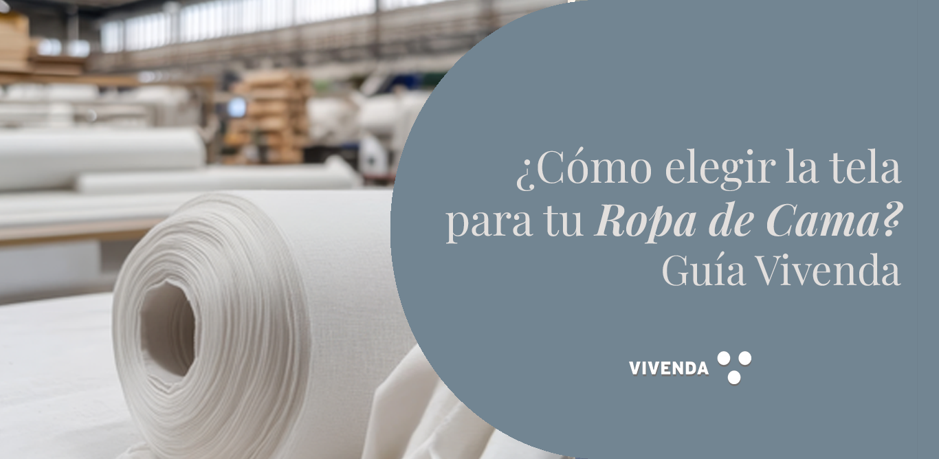 detalle de tejido de algodón en percal y satín mostrando textura y construcción de la tela