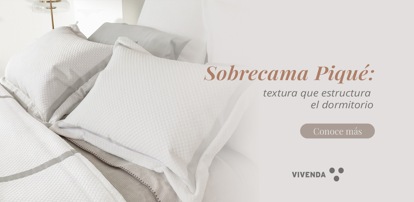 sobrecama pique almohada con funda pique de algodon