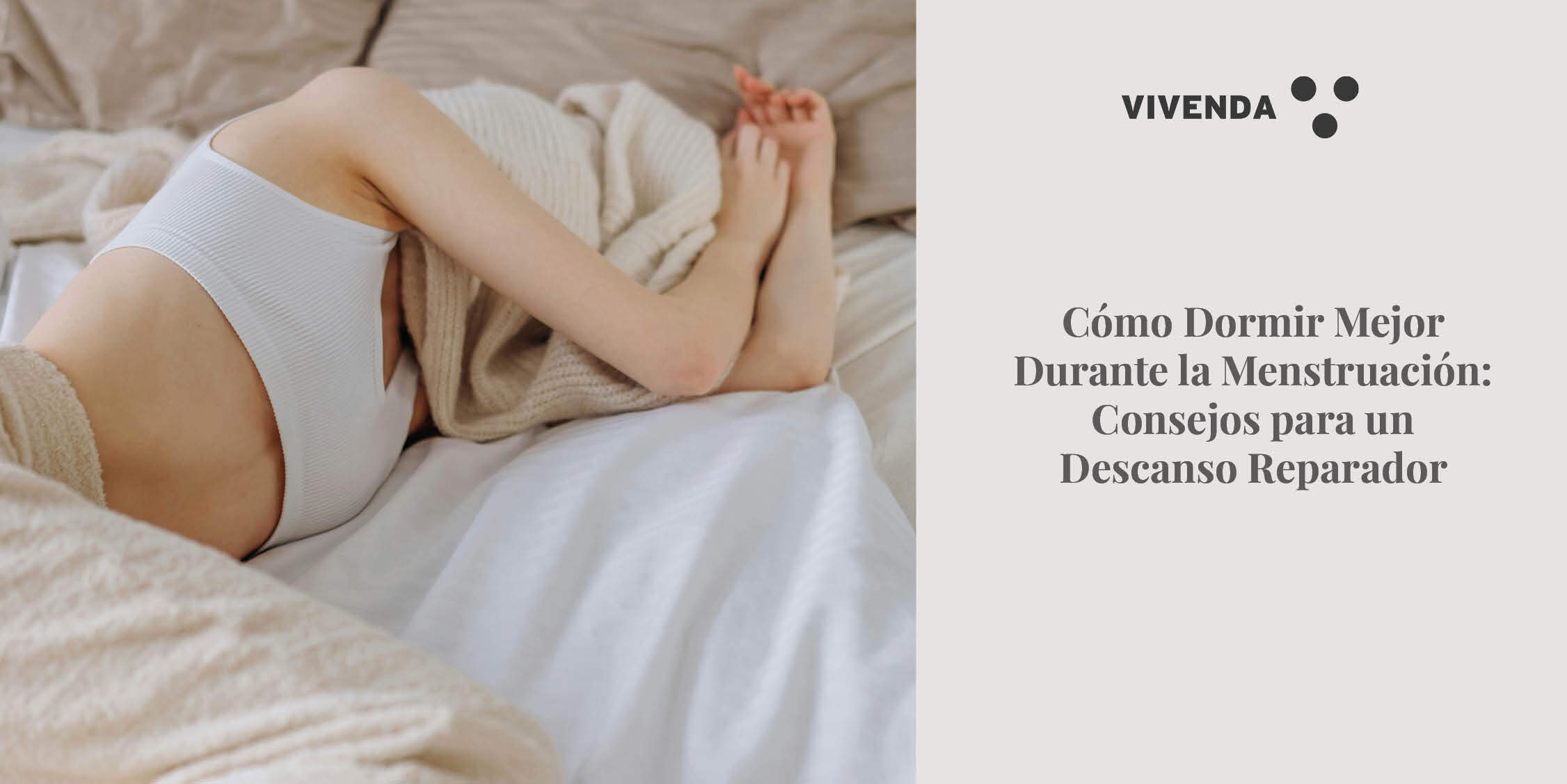 Descansar mejor durante tu menstruacion - ciclo menstrual